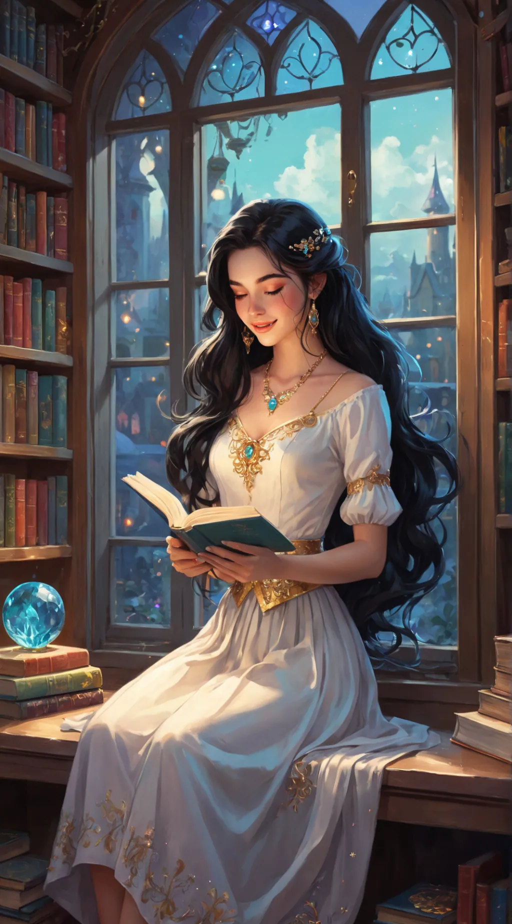 ai character: Melissa🌸🪷 background