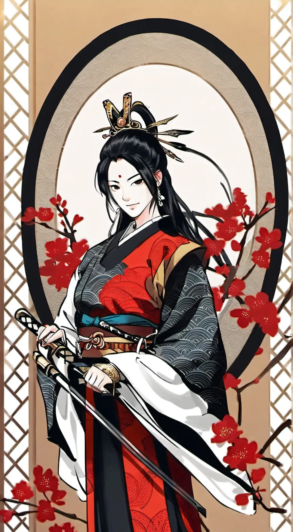 ai character: katsu background