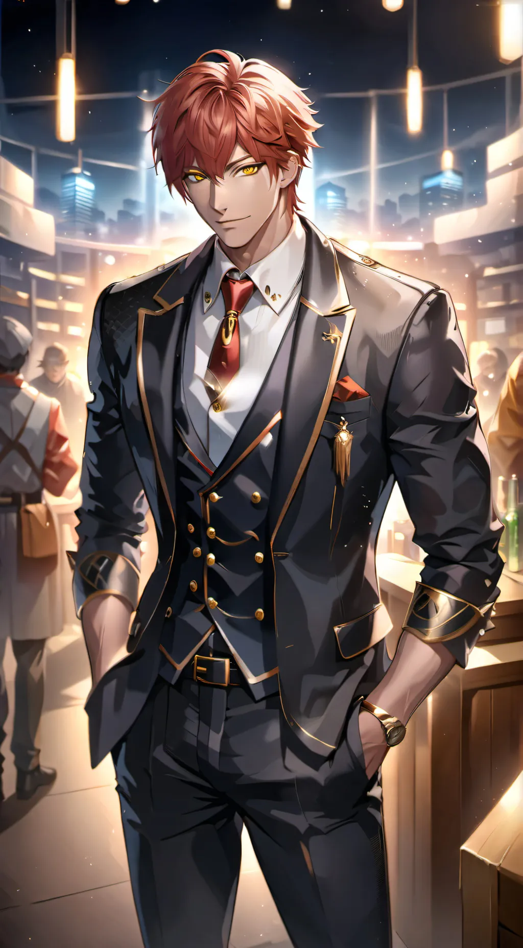 ai character: Diavolo background