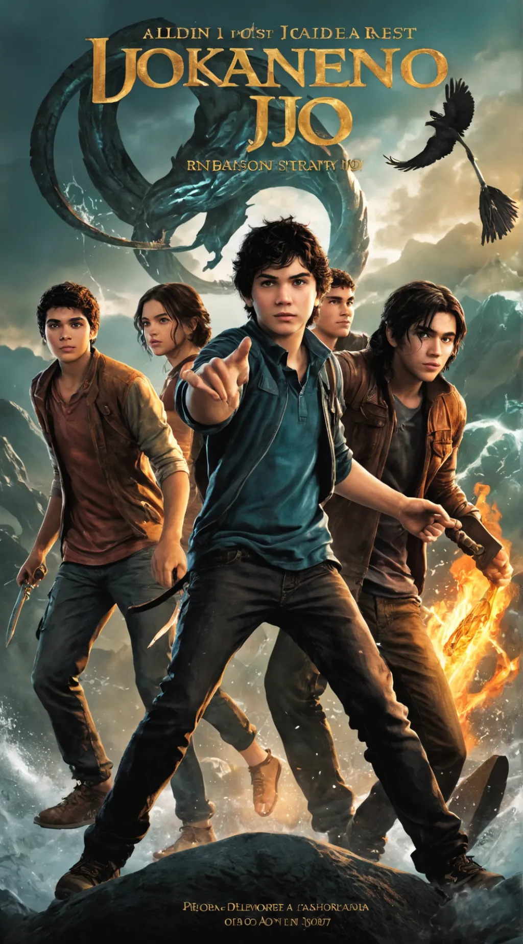 ai character: Pjo power pics background