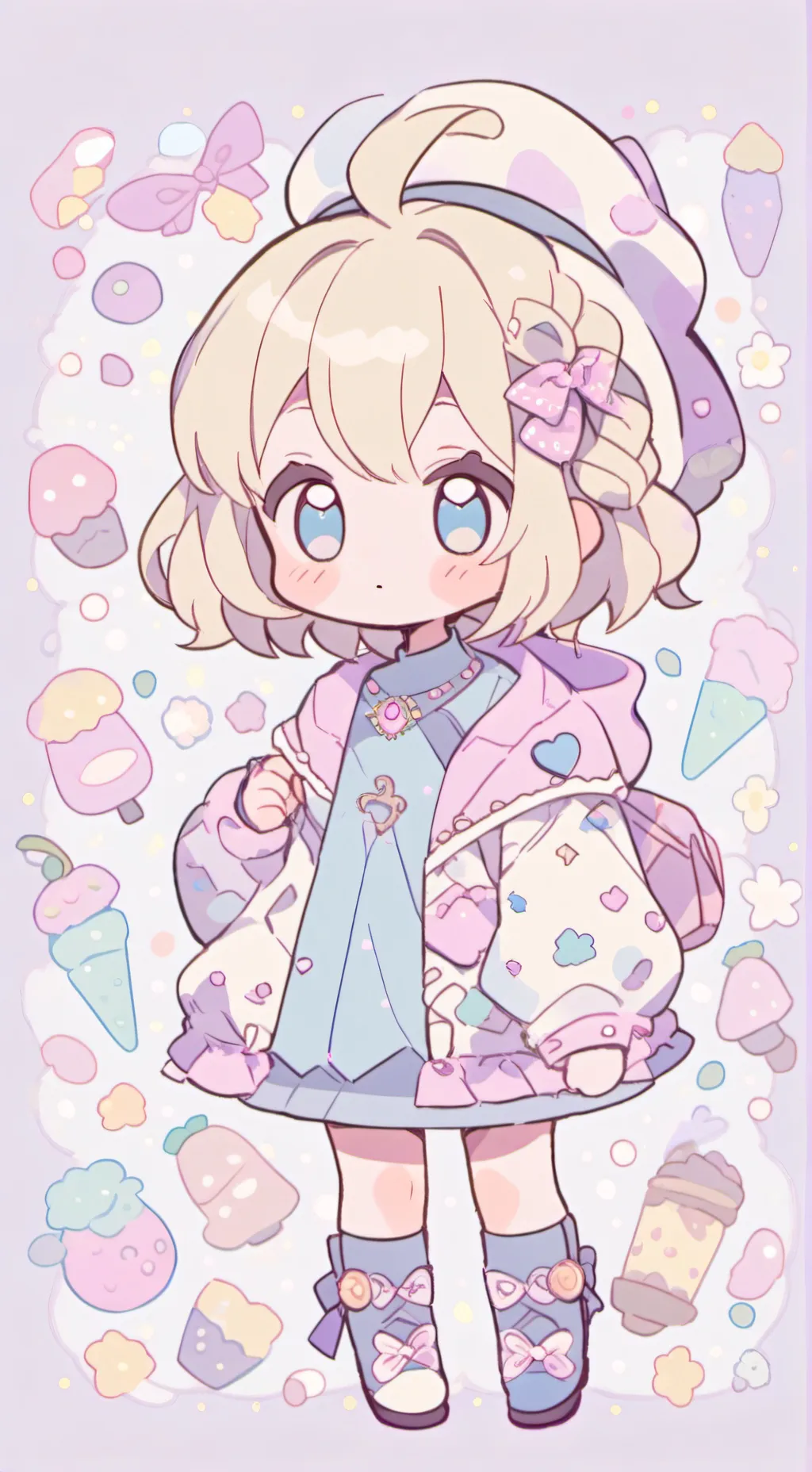 ai character: teacher×student2 background