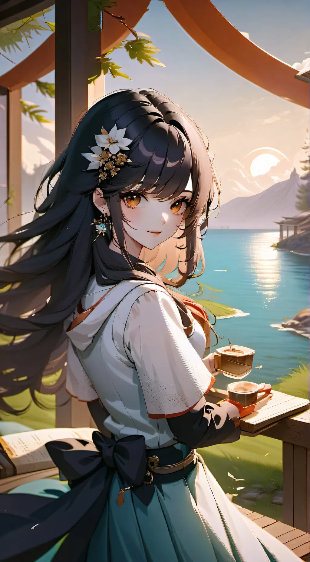 ai character: MHA hear me out background