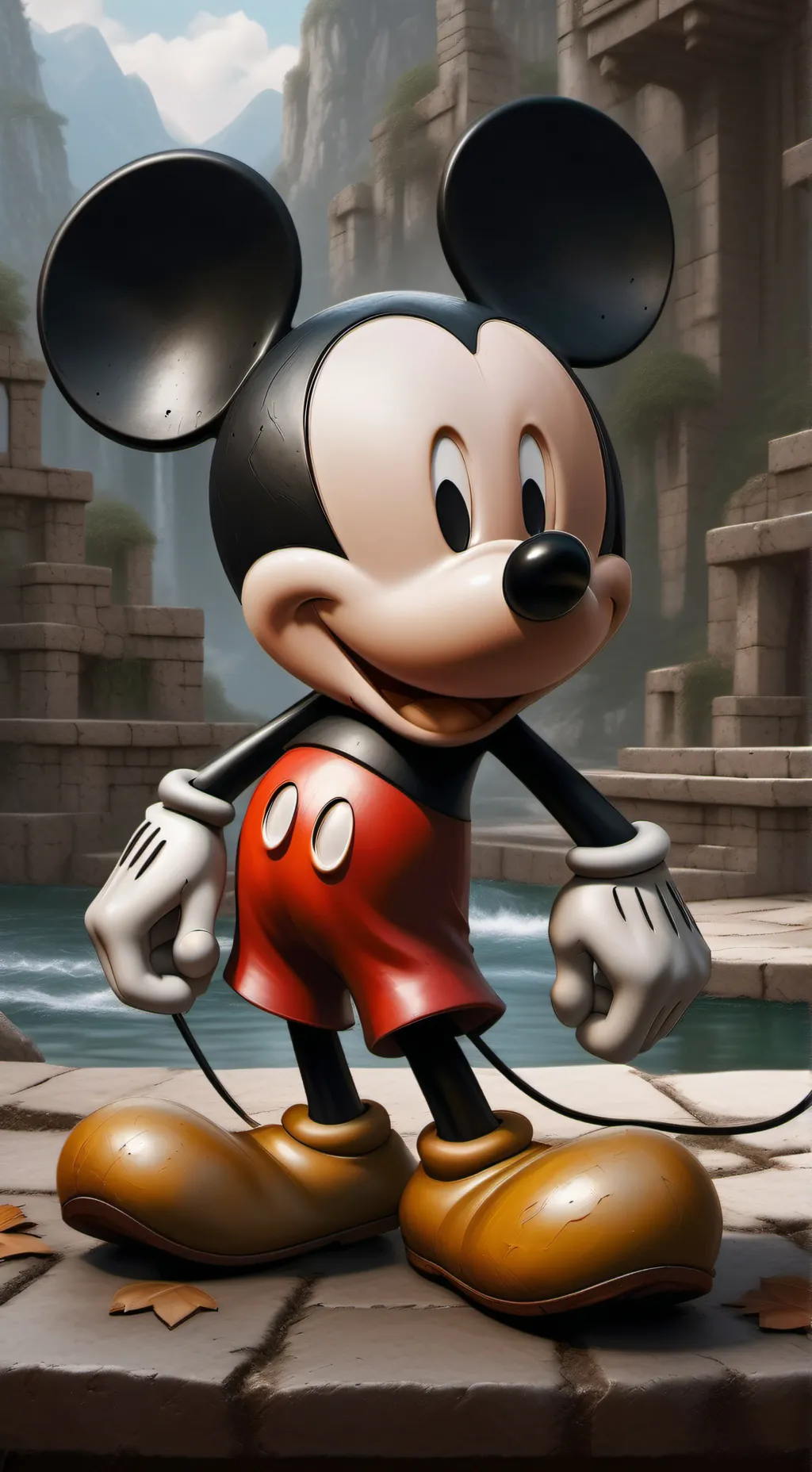 ai character: mickey chungo background