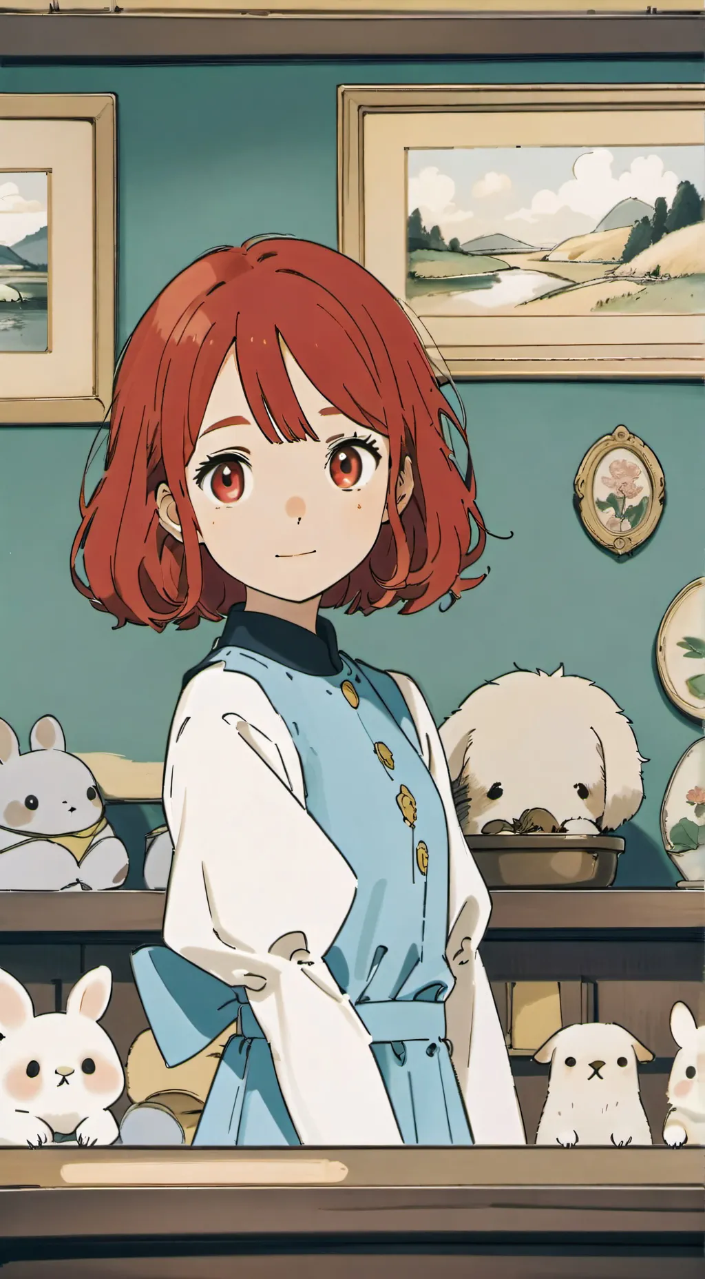 ai character: Lenka background