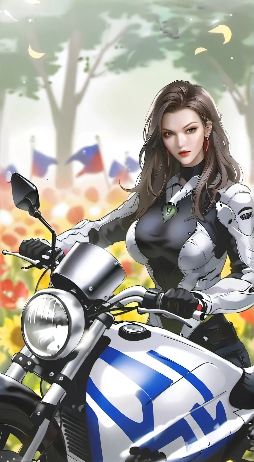 ai character: Noemie background