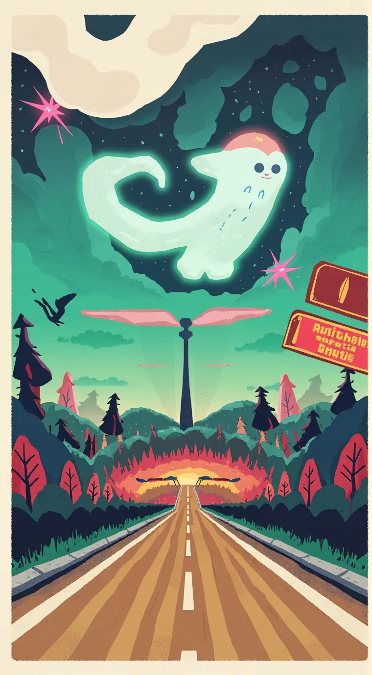 ai character: dandys world trip background