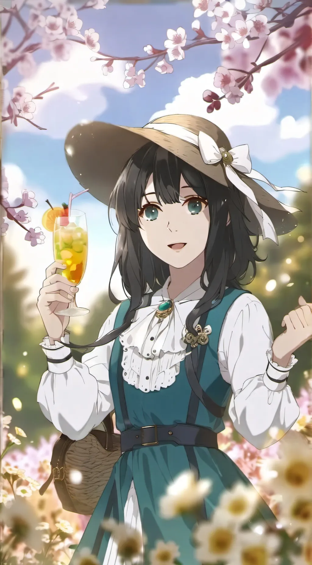 ai character: sua gata de estima background