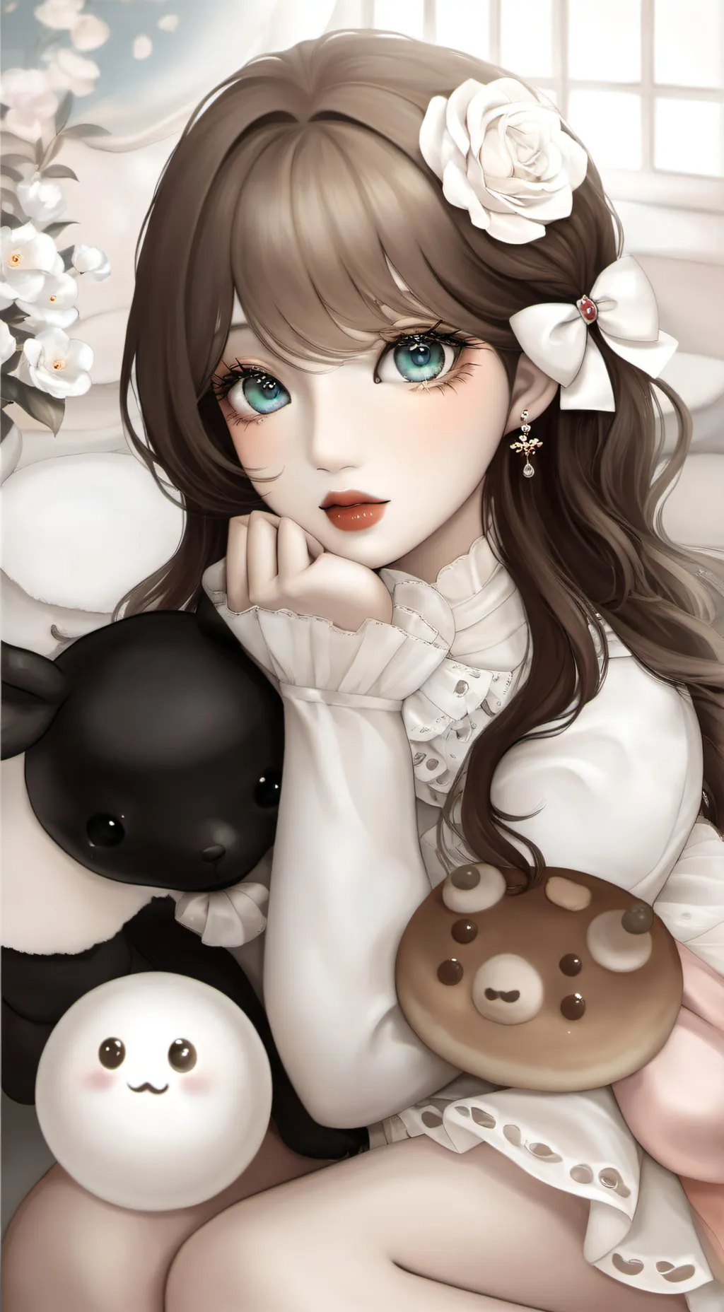 ai character: your sister🙄 background