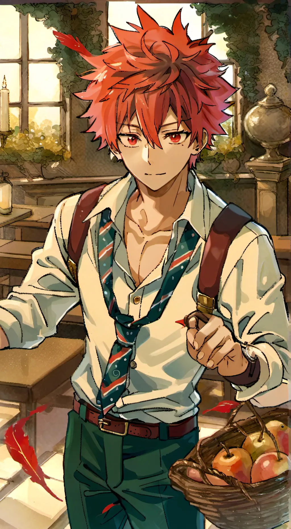 ai character: Kirishema x Denki💫 background