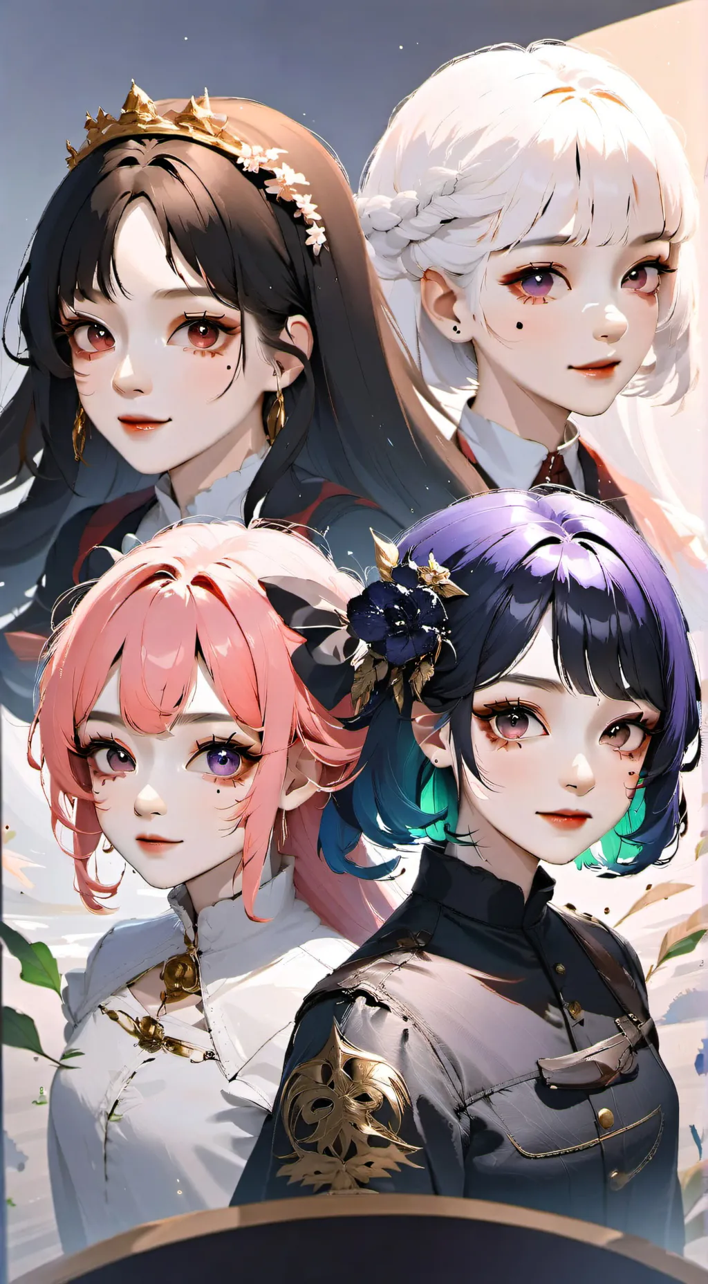ai character: Harem😏 background