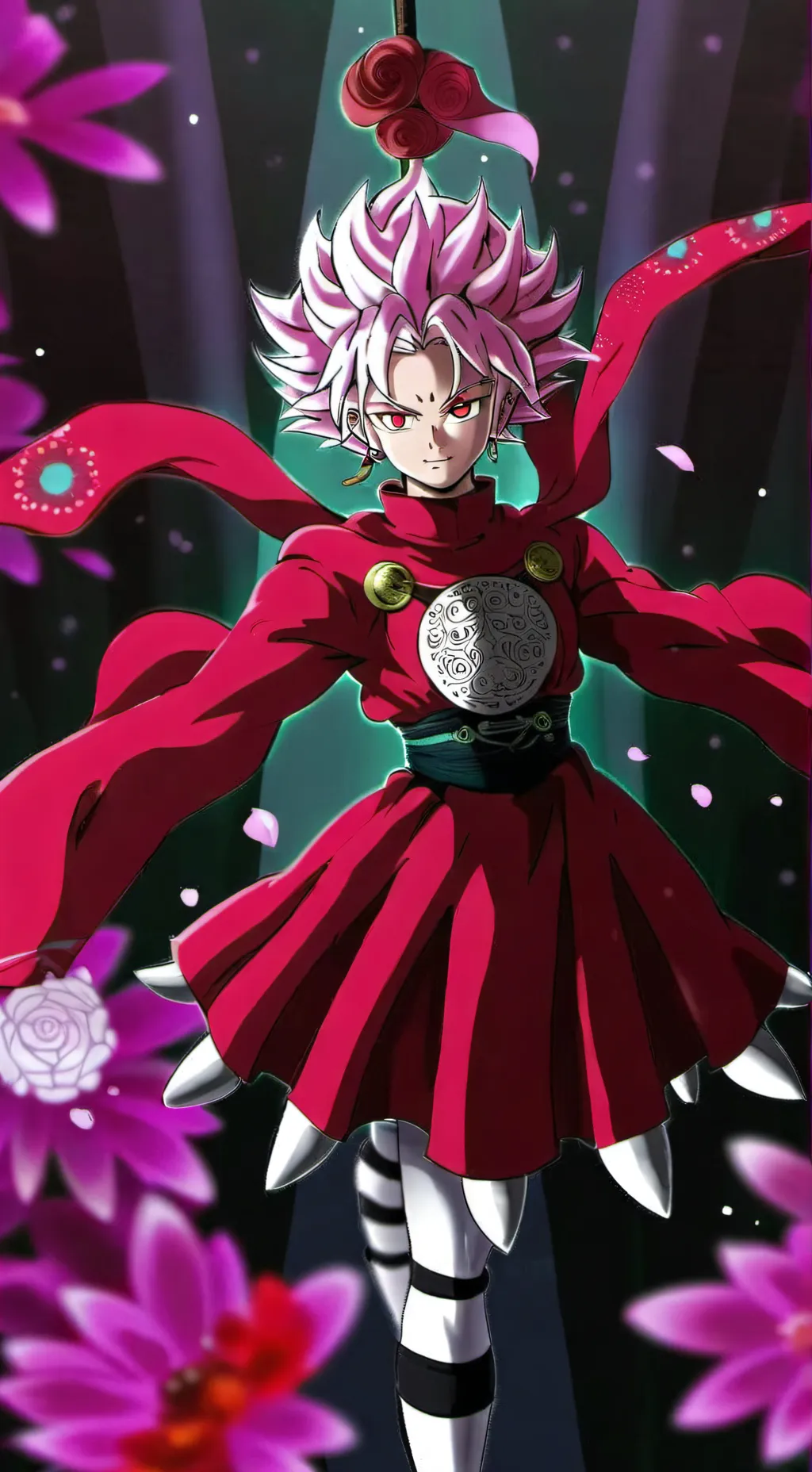 ai character: dbs Goku black background