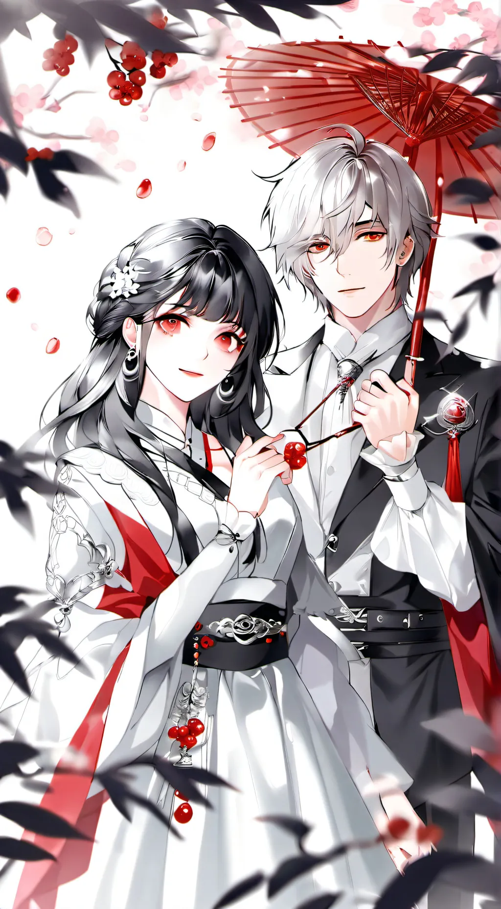 ai character: haezl and Max lizz background