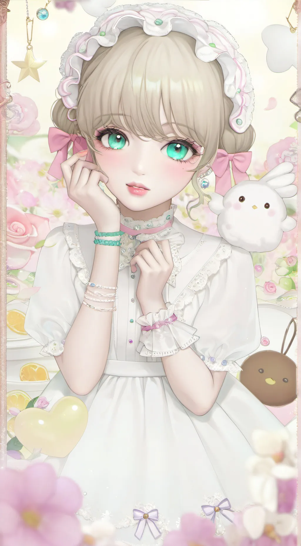 ai character: Lily background