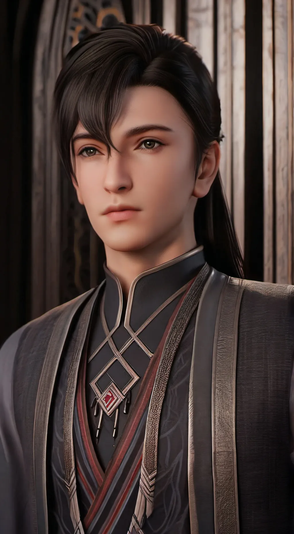 ai character: ~Kaveh🔥 background