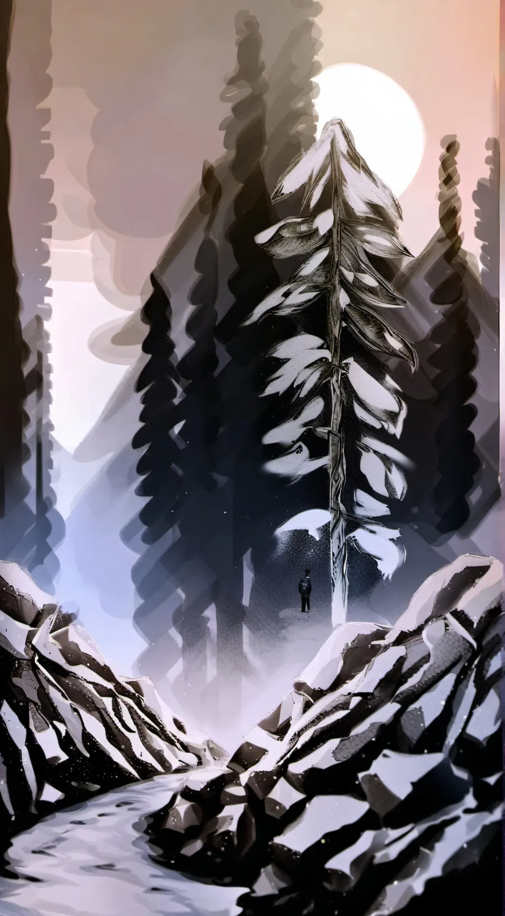 ai character:   3 Abandoned Kids background