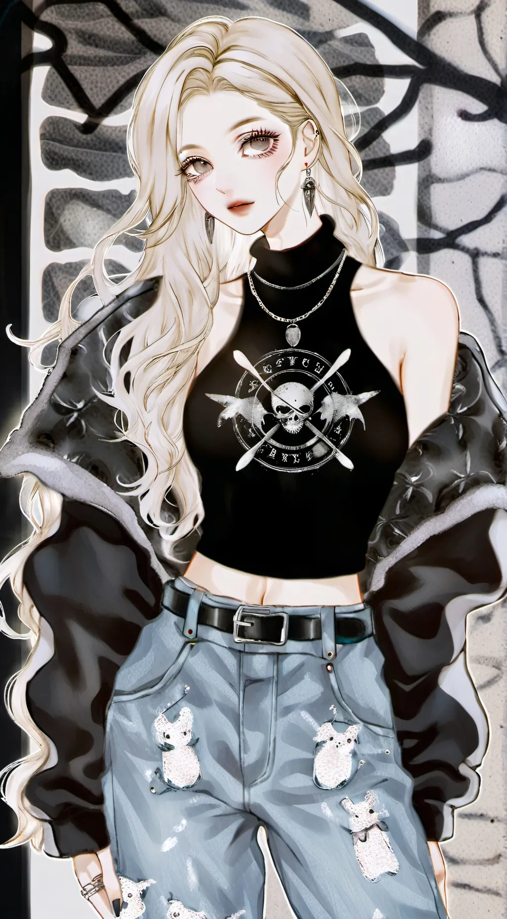 ai character: Stacy background