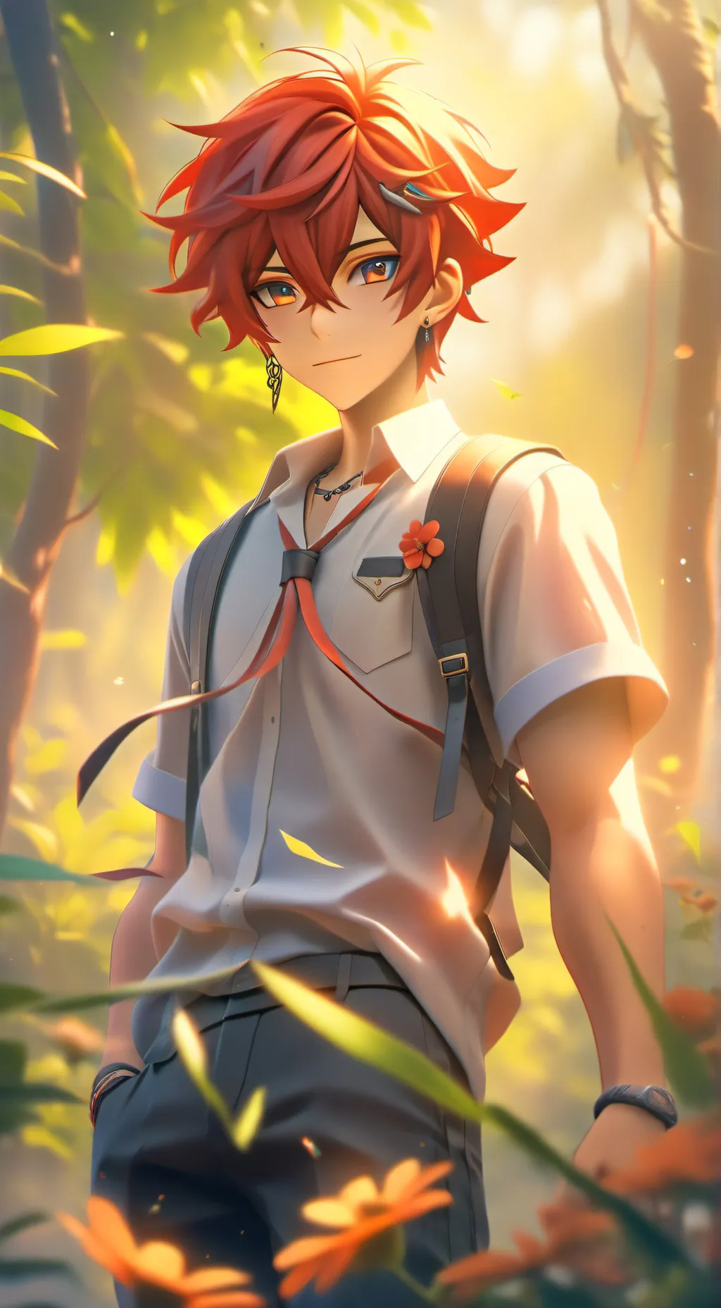 ai character: Kai background