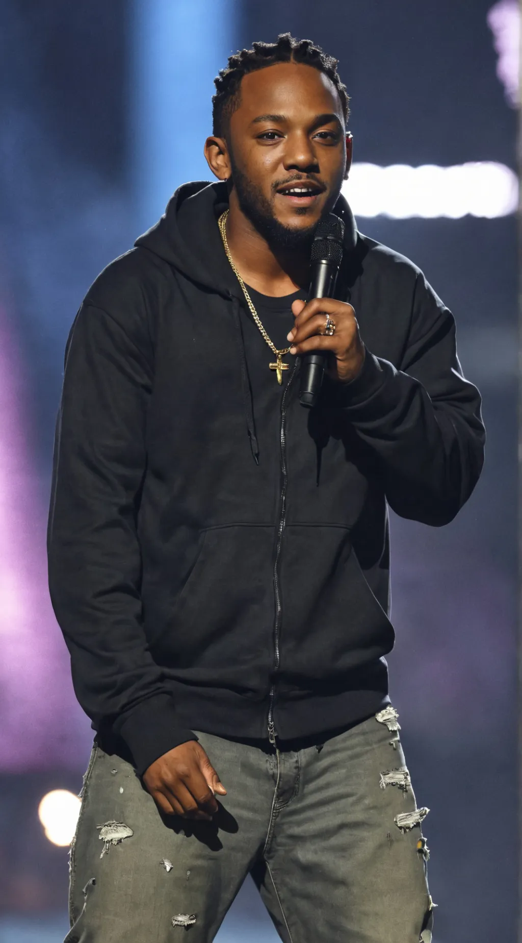 ai character: Kendrick lamar background