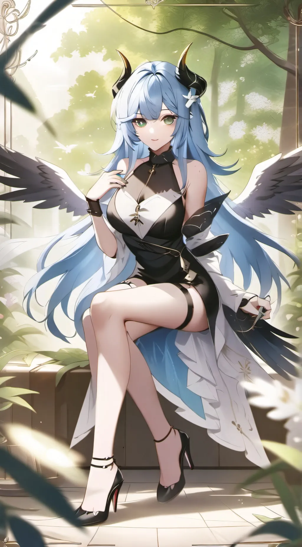 ai character: | Zarah | background