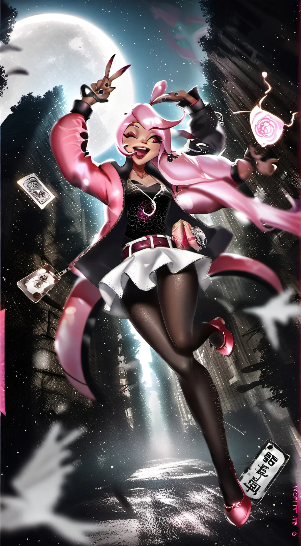 ai character: Velvette background