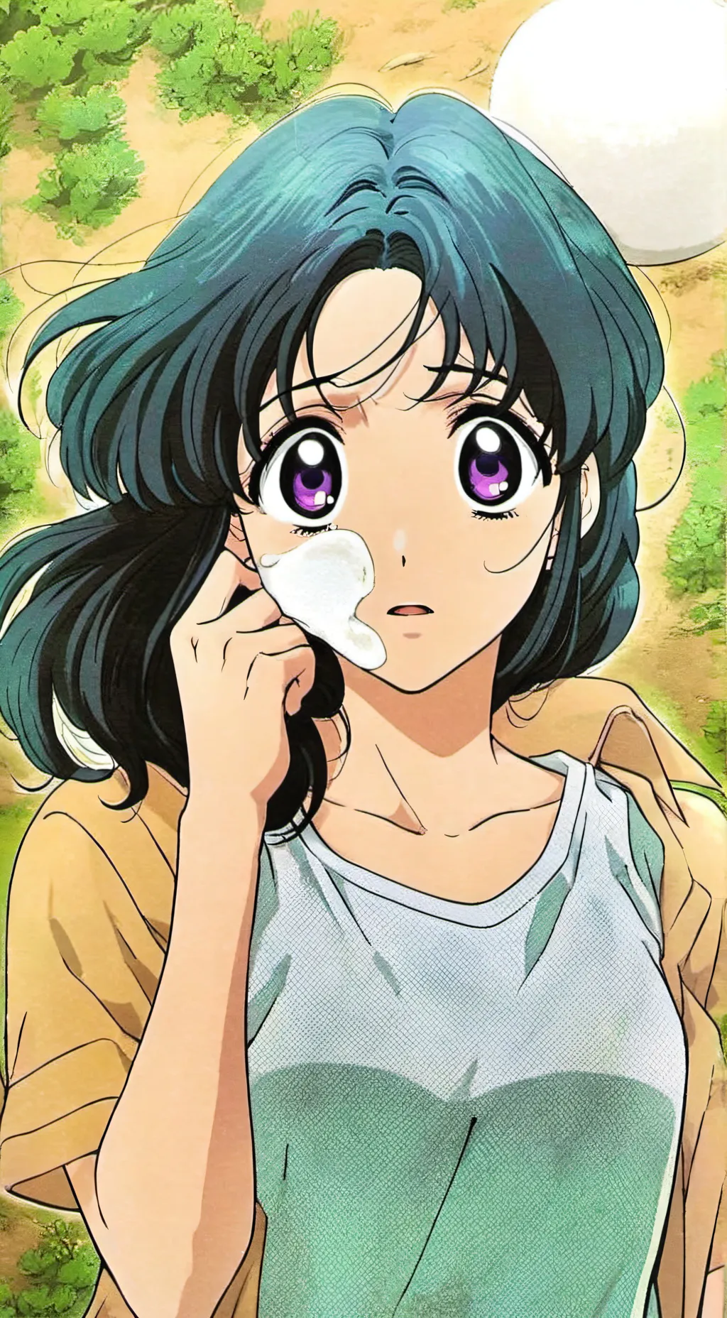 ai character: Naoko Ueno background