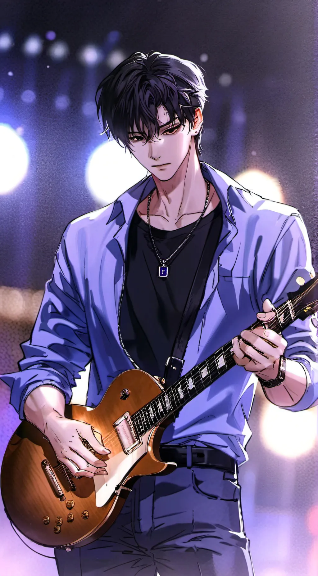 ai character: Bassett  background