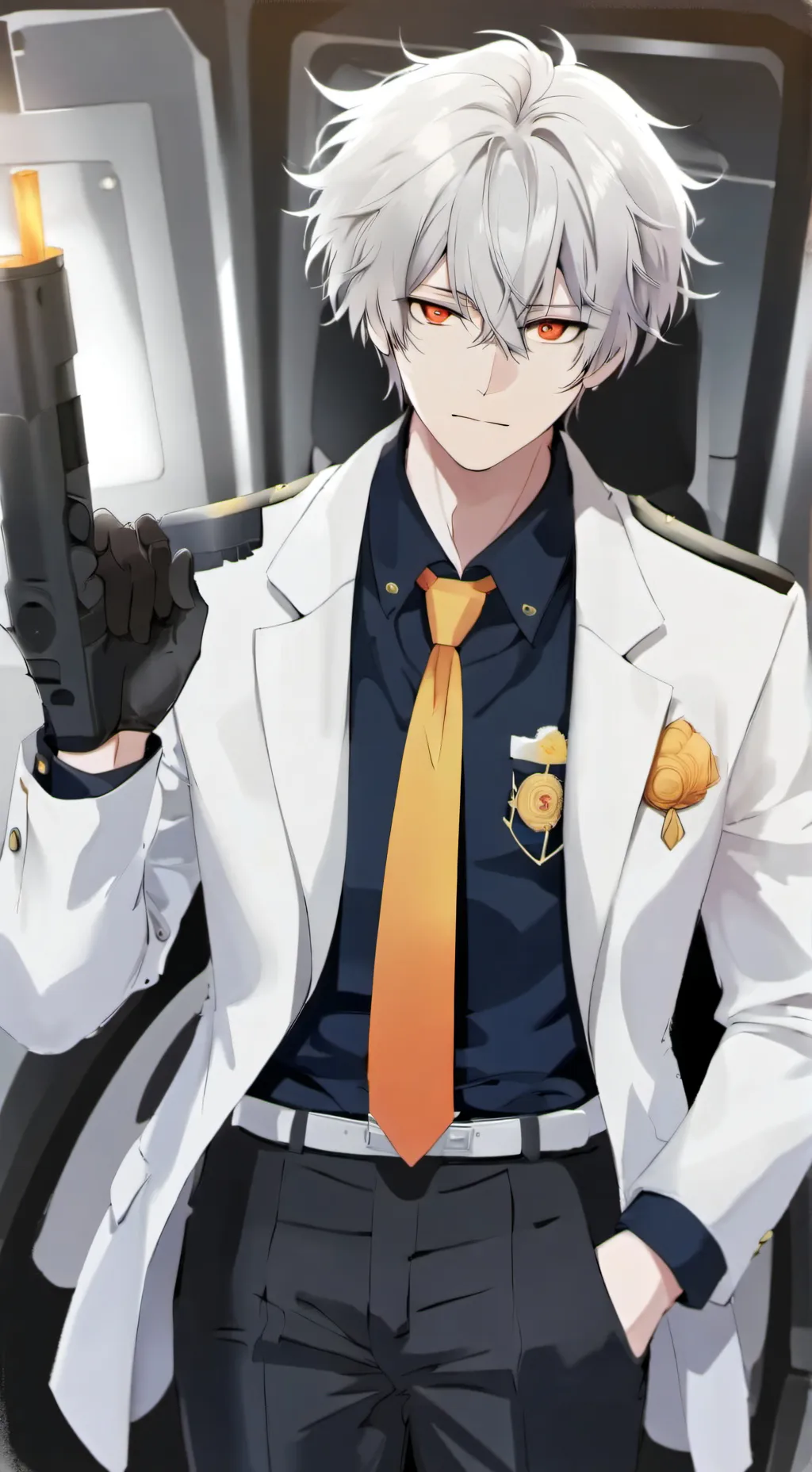 ai character: Rick background