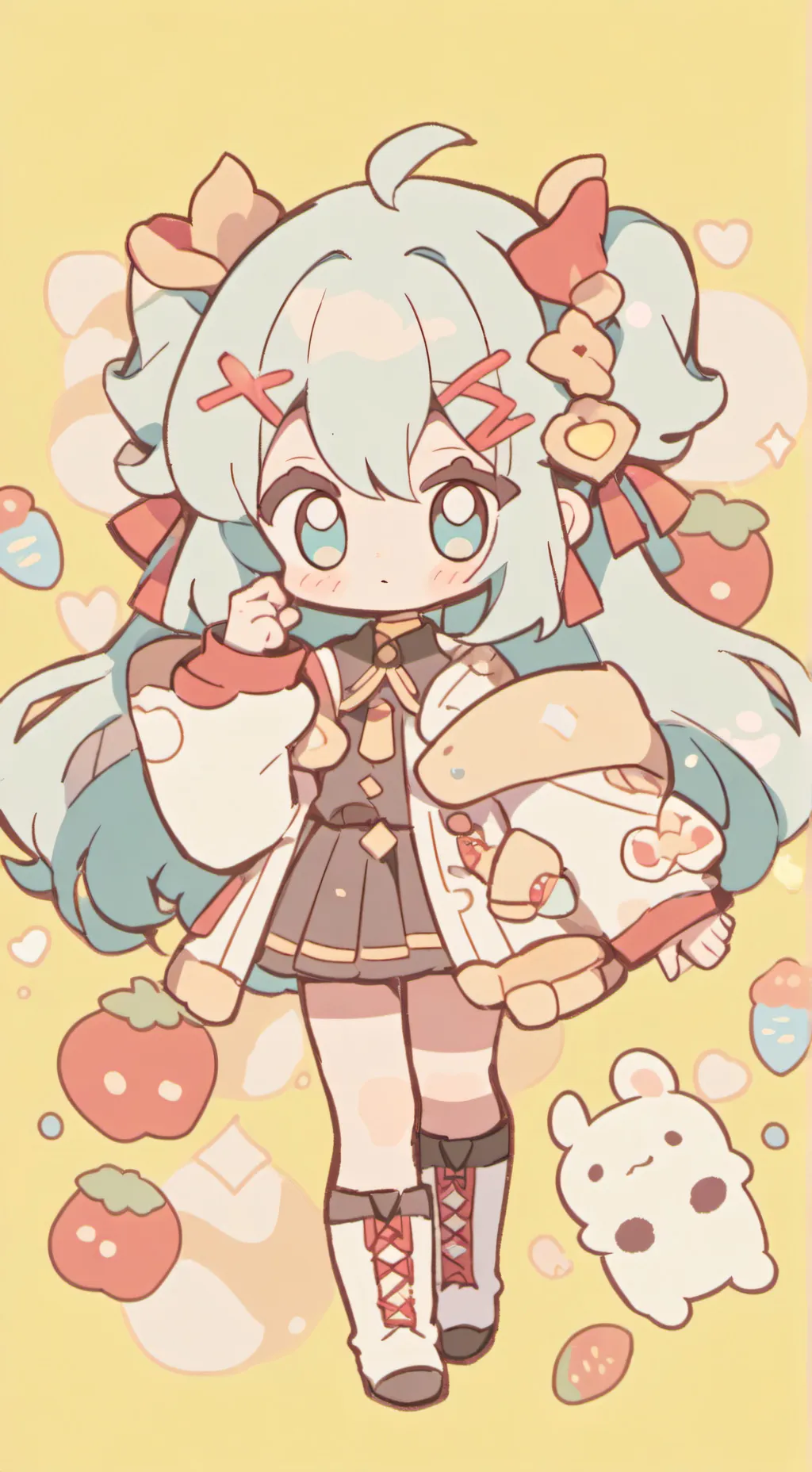 ai character: Bella  background