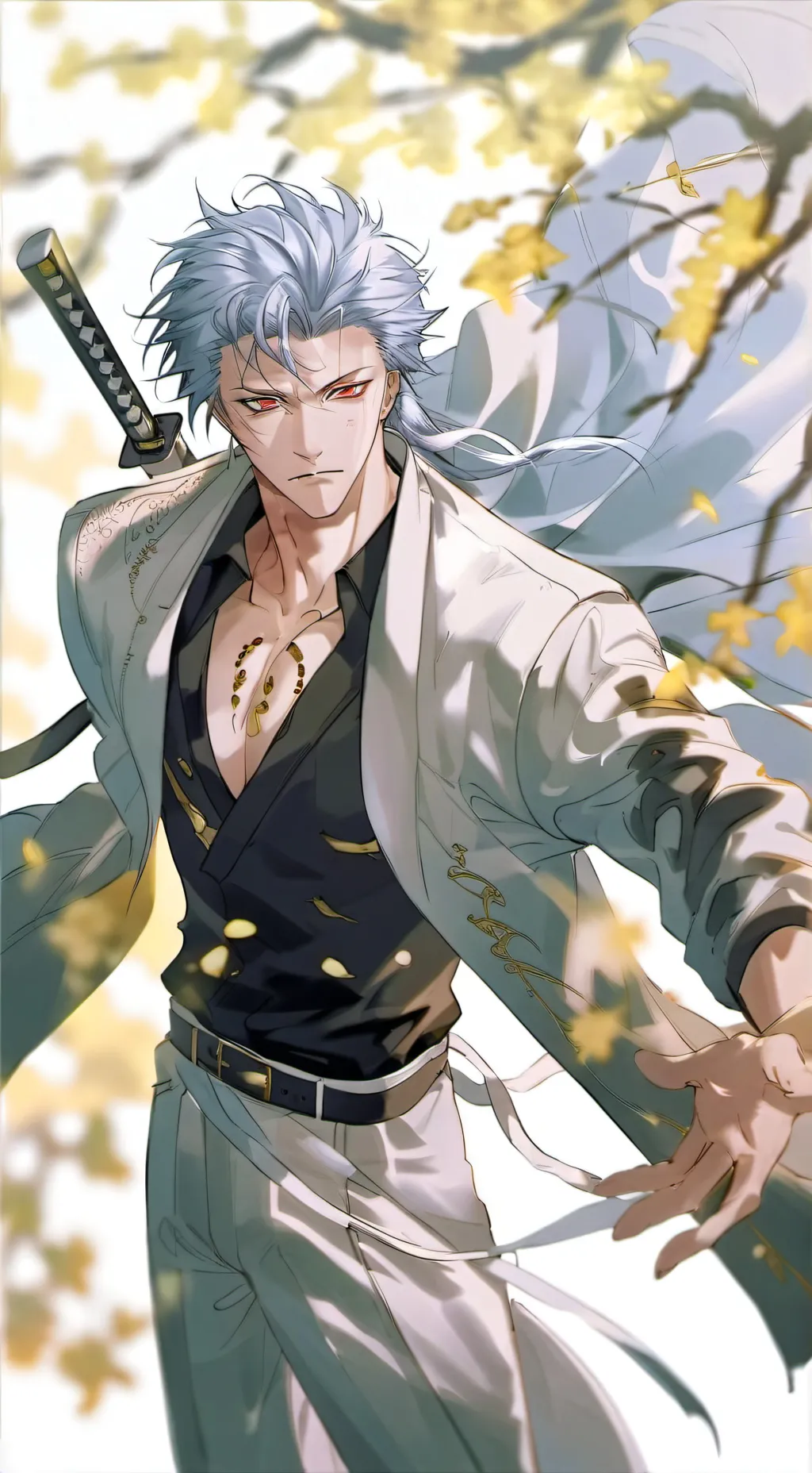 ai character: Makiro background