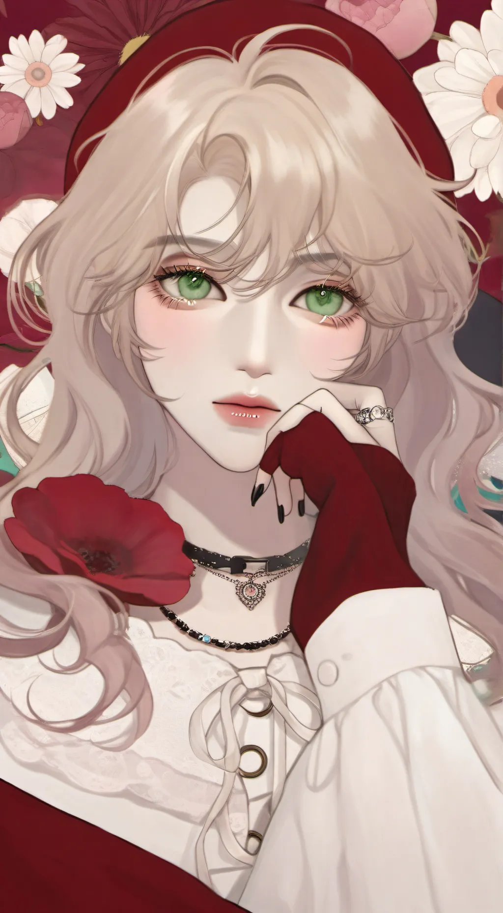 ai character: Rachelle  background