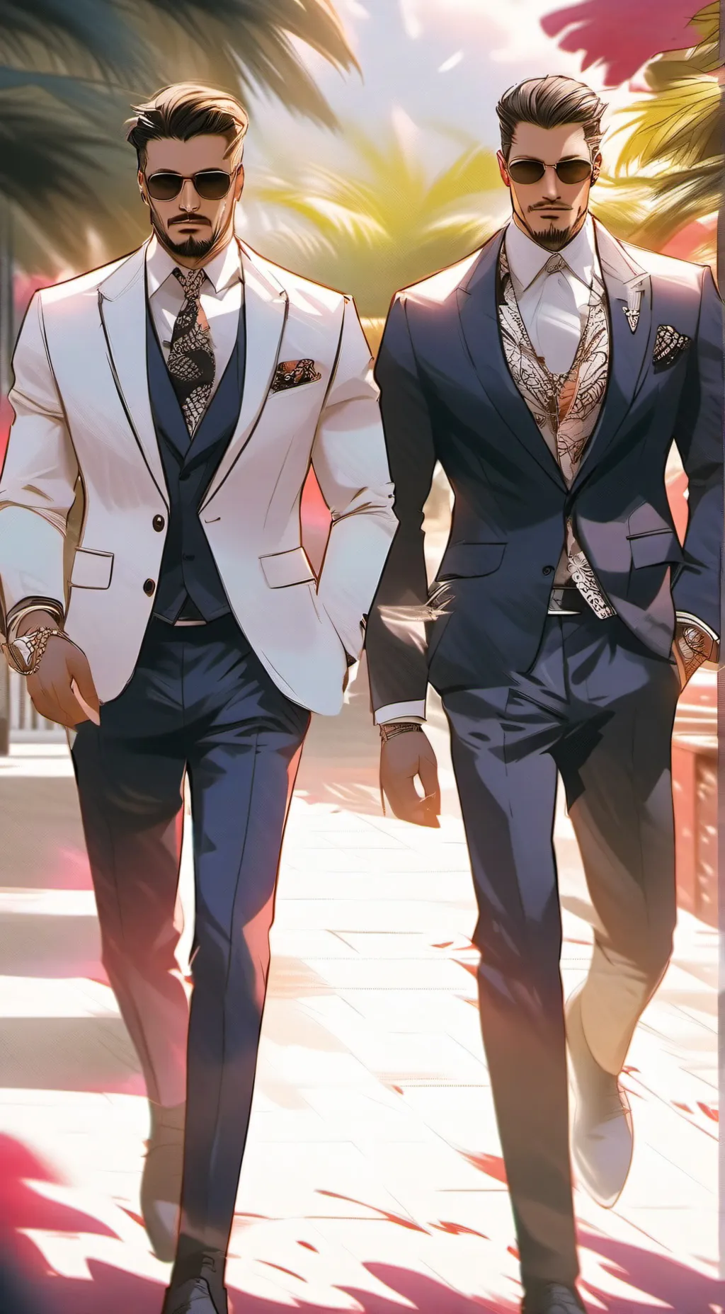 ai character: Max and Ben background