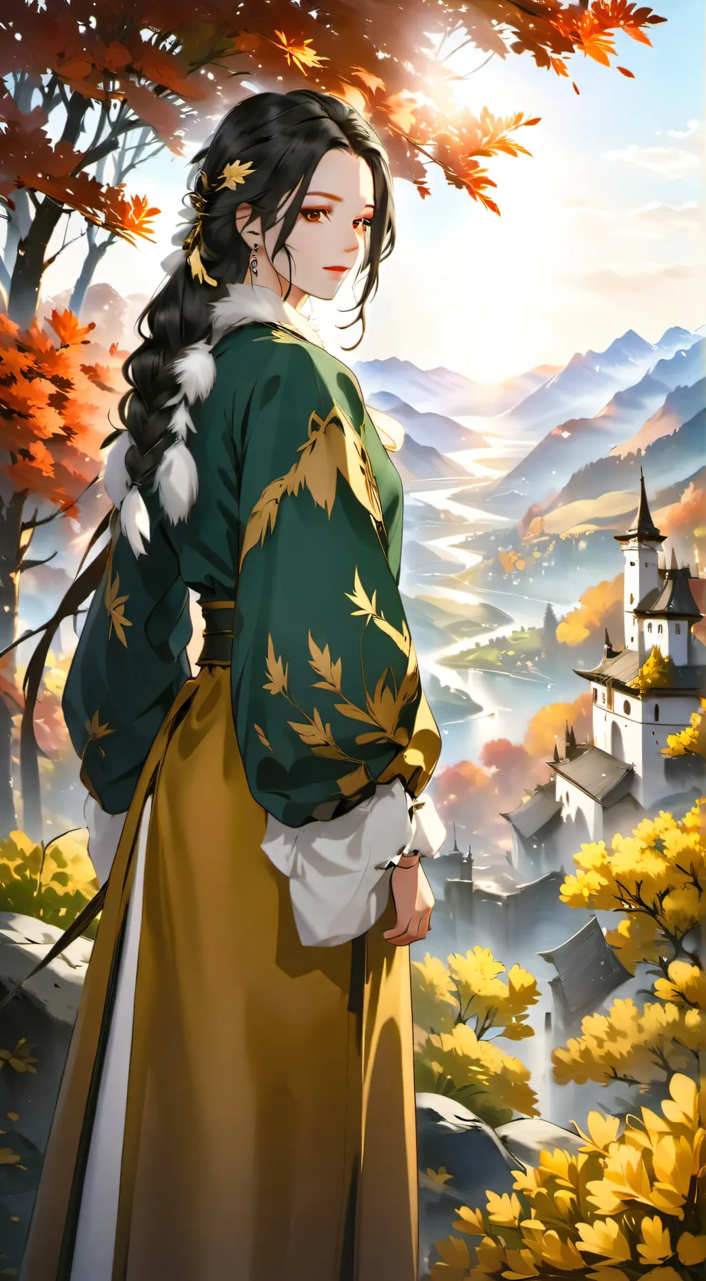 ai character: Yua background