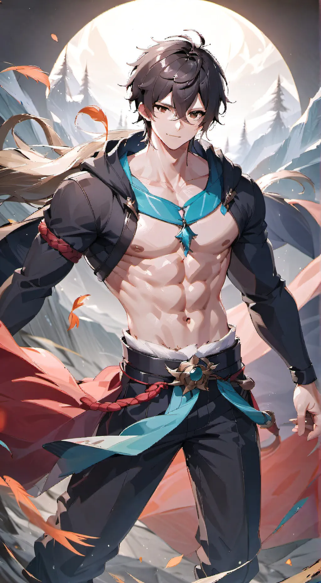 ai character: Shadow_/ background