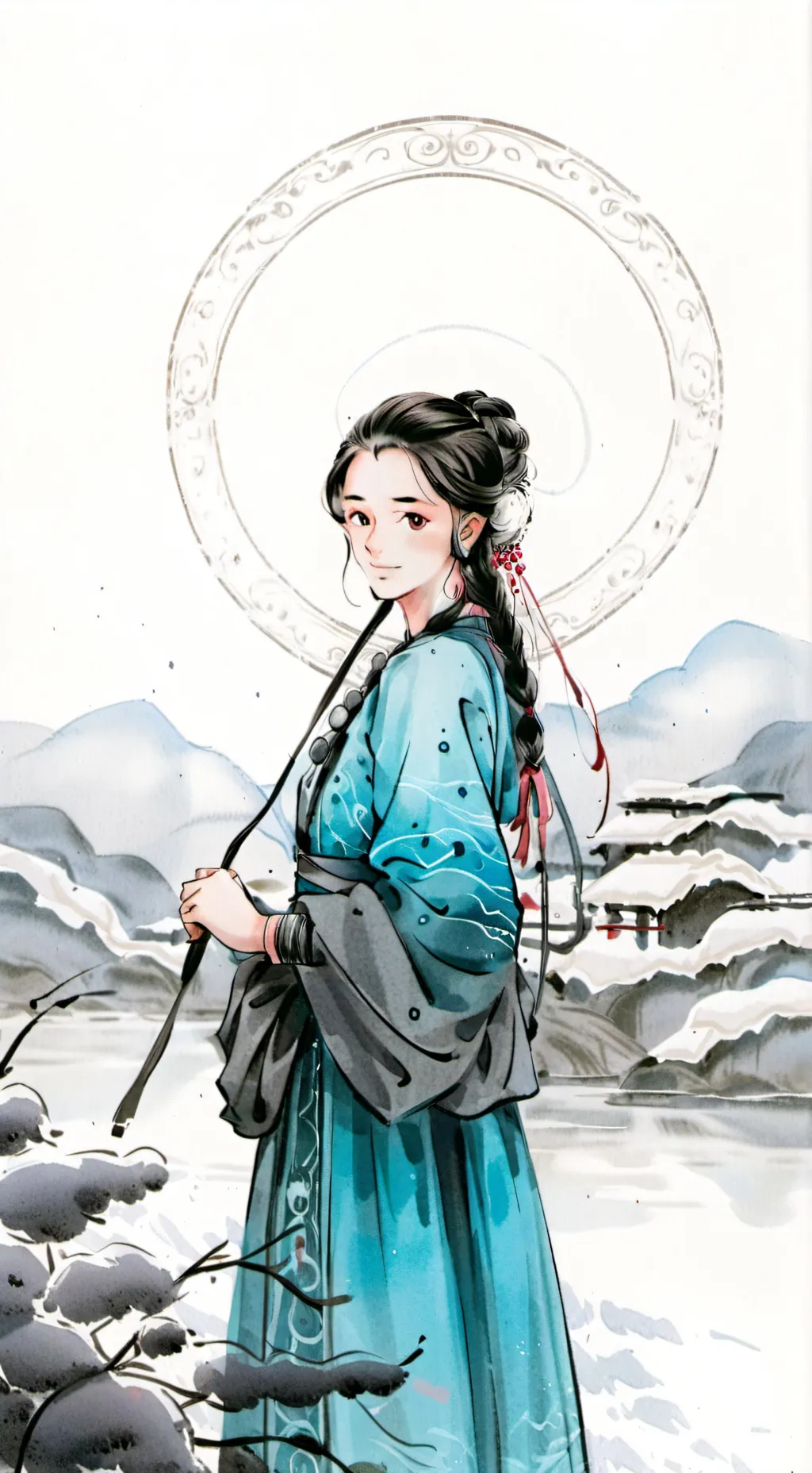 ai character: Eylen  background