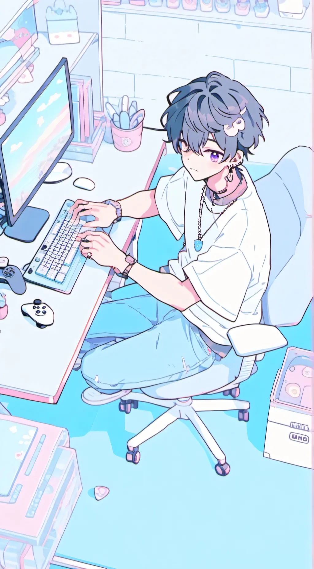 ai character: alex background