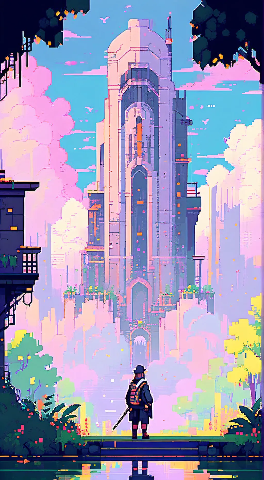 ai character: Something unknown background