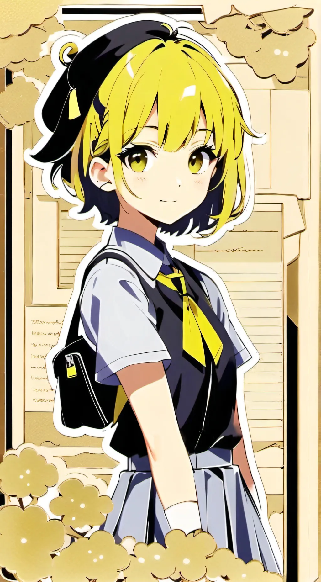 ai character: sarah background