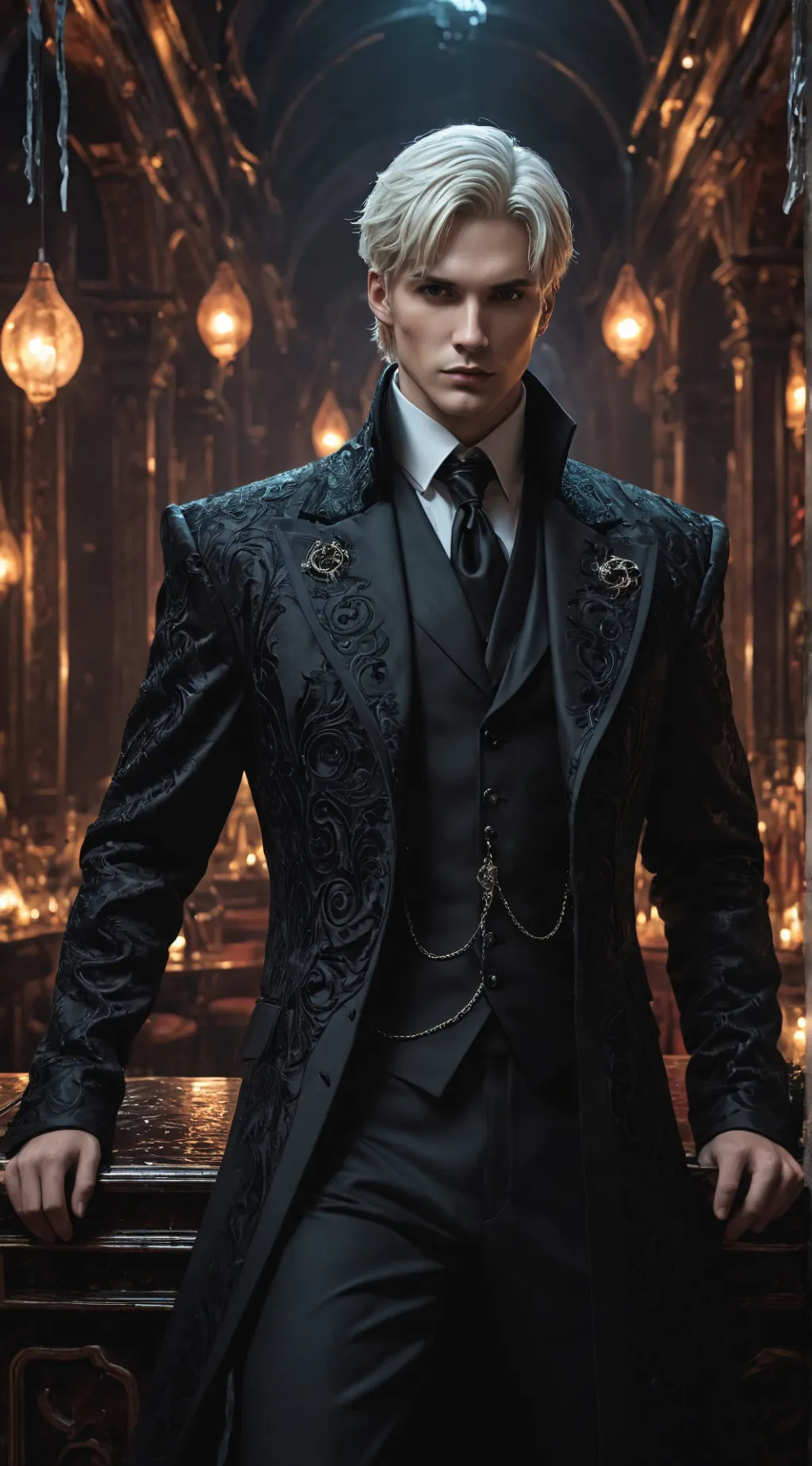 ai character: Lucien background