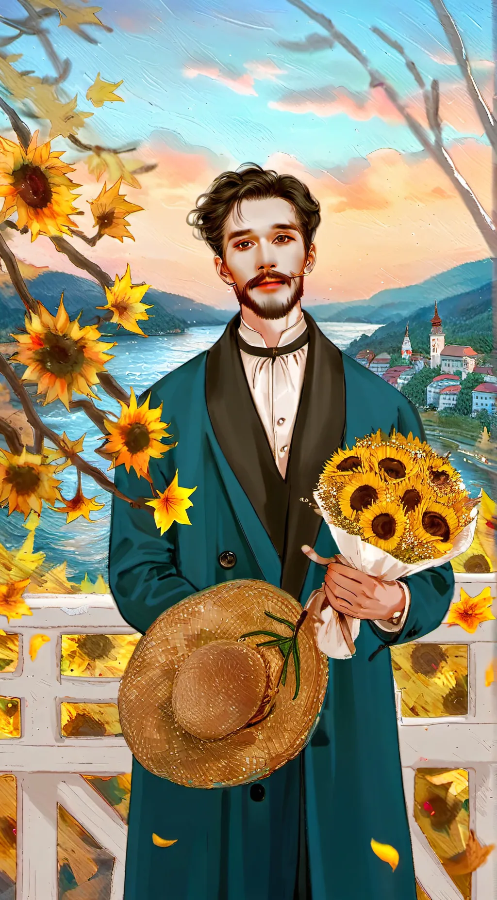 ai character: Cristhofer  background