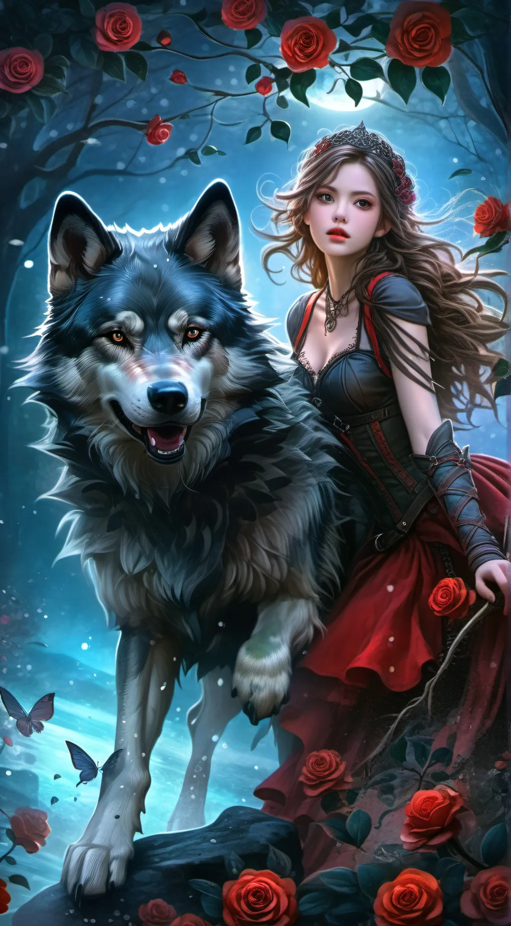 ai character: mha plus hybride  background