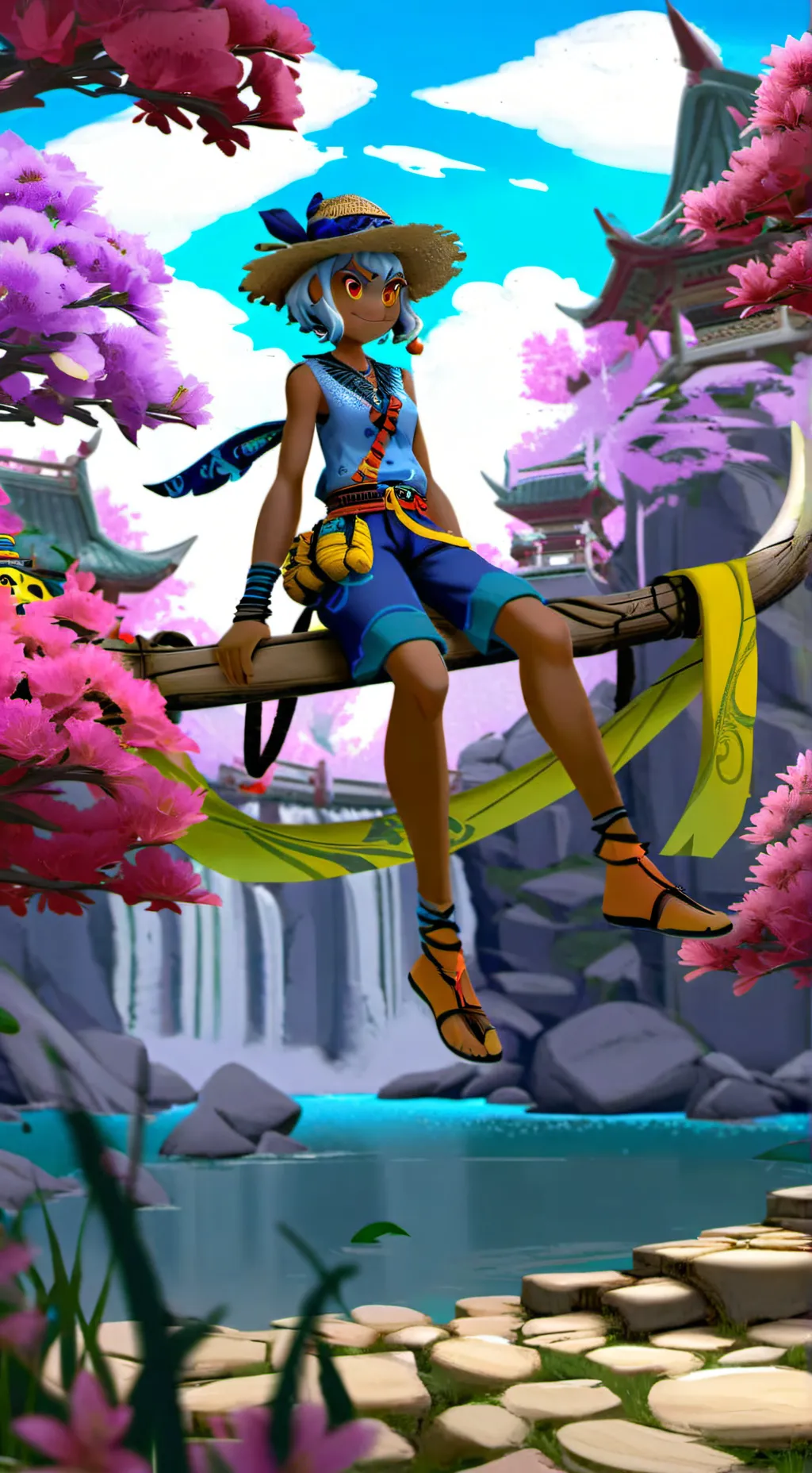 ai character: leeta background