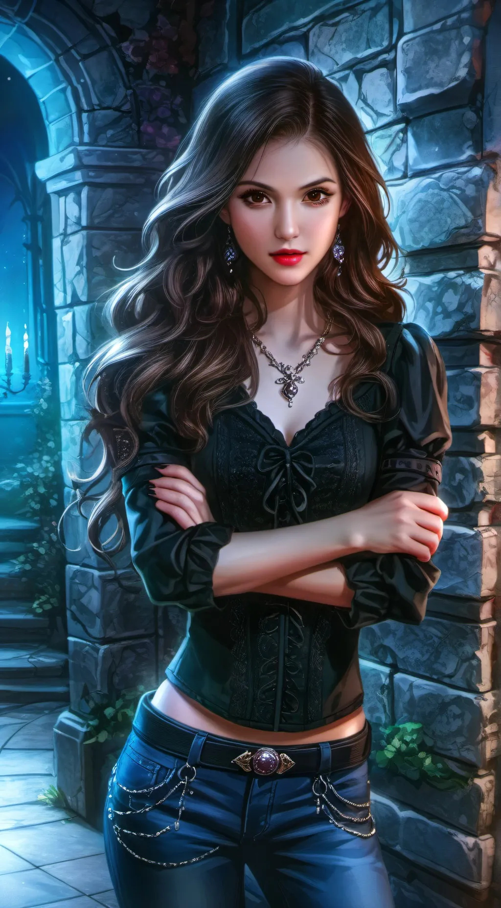 ai character: Jacqueline background