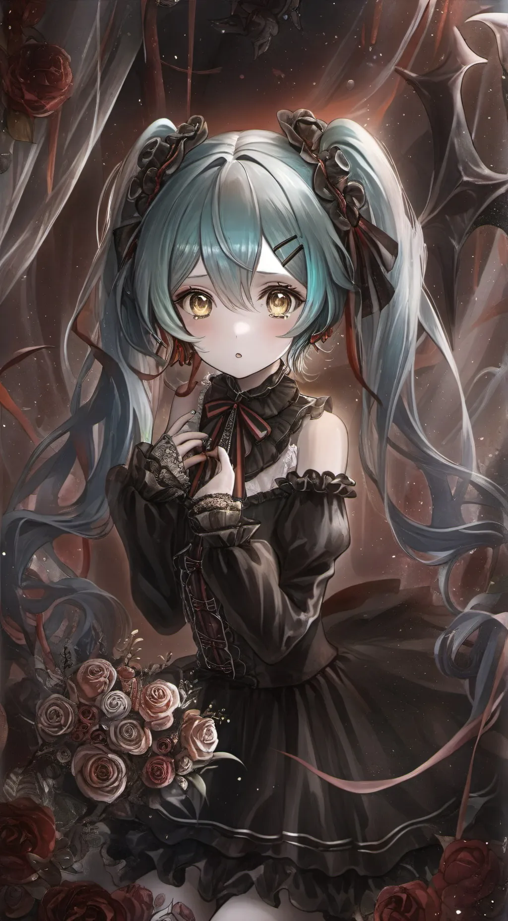 ai character: ★ Miku ★ background