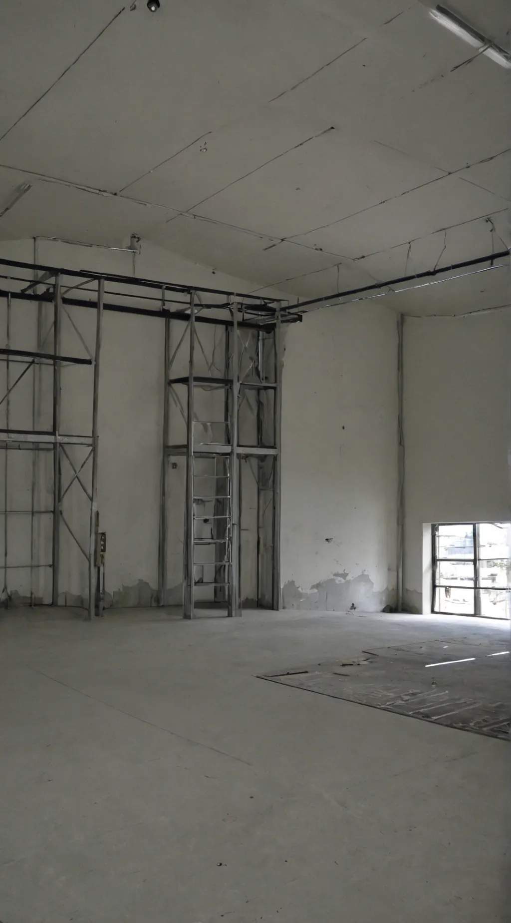 ai character: scary baboon background