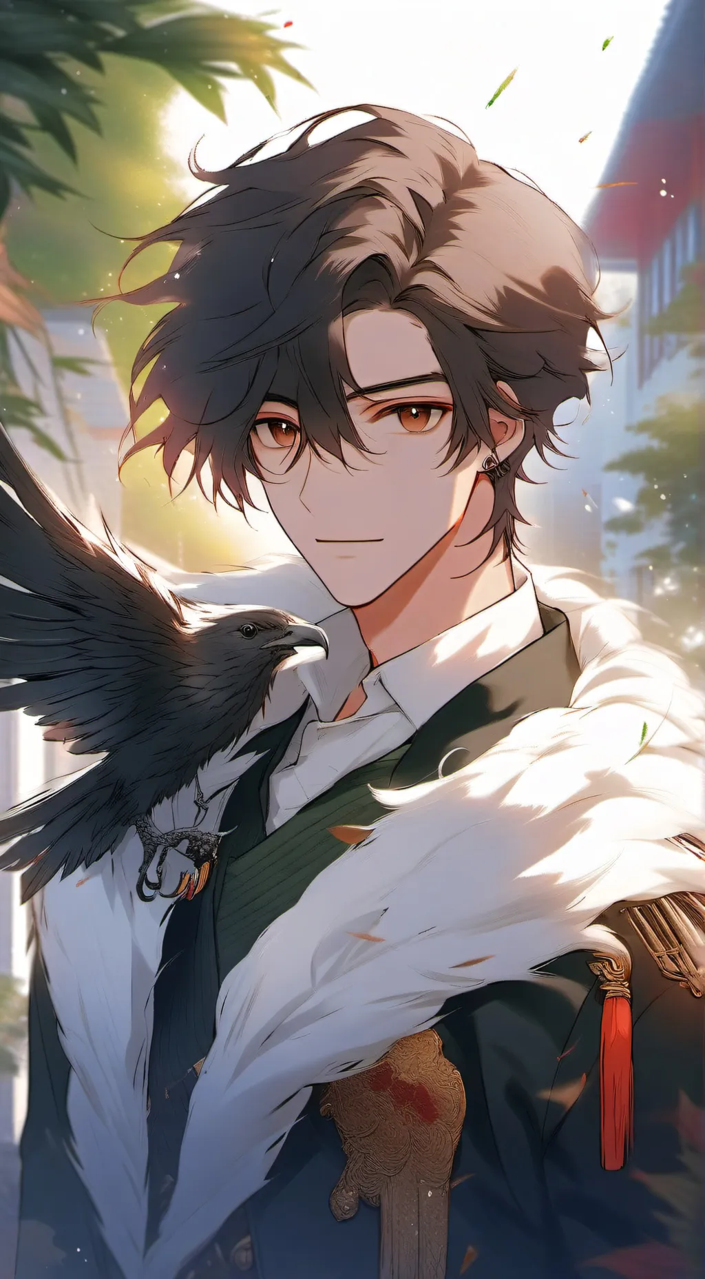 ai character: Alexander  background