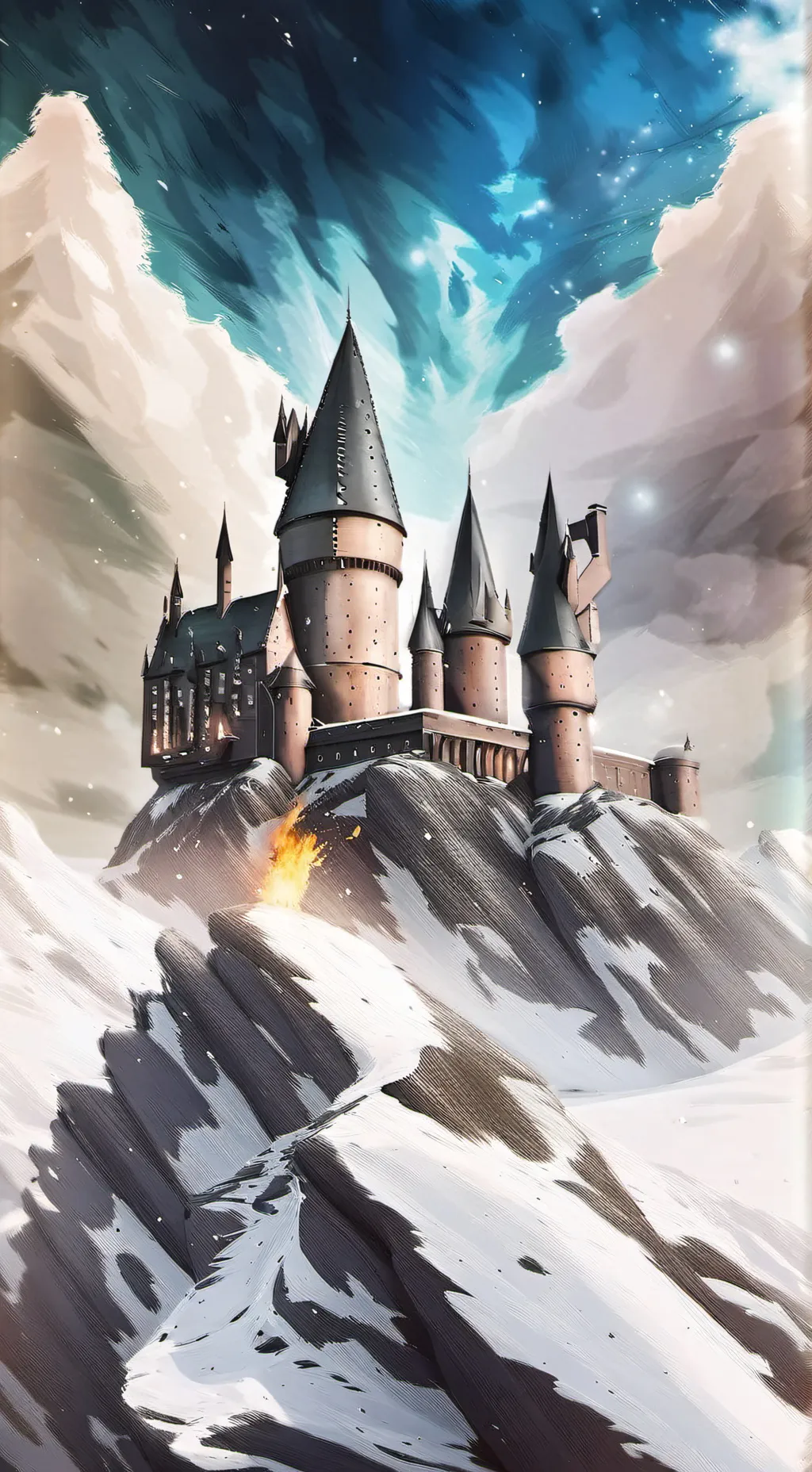 ai character: HOGWARTS!!!!!!  background
