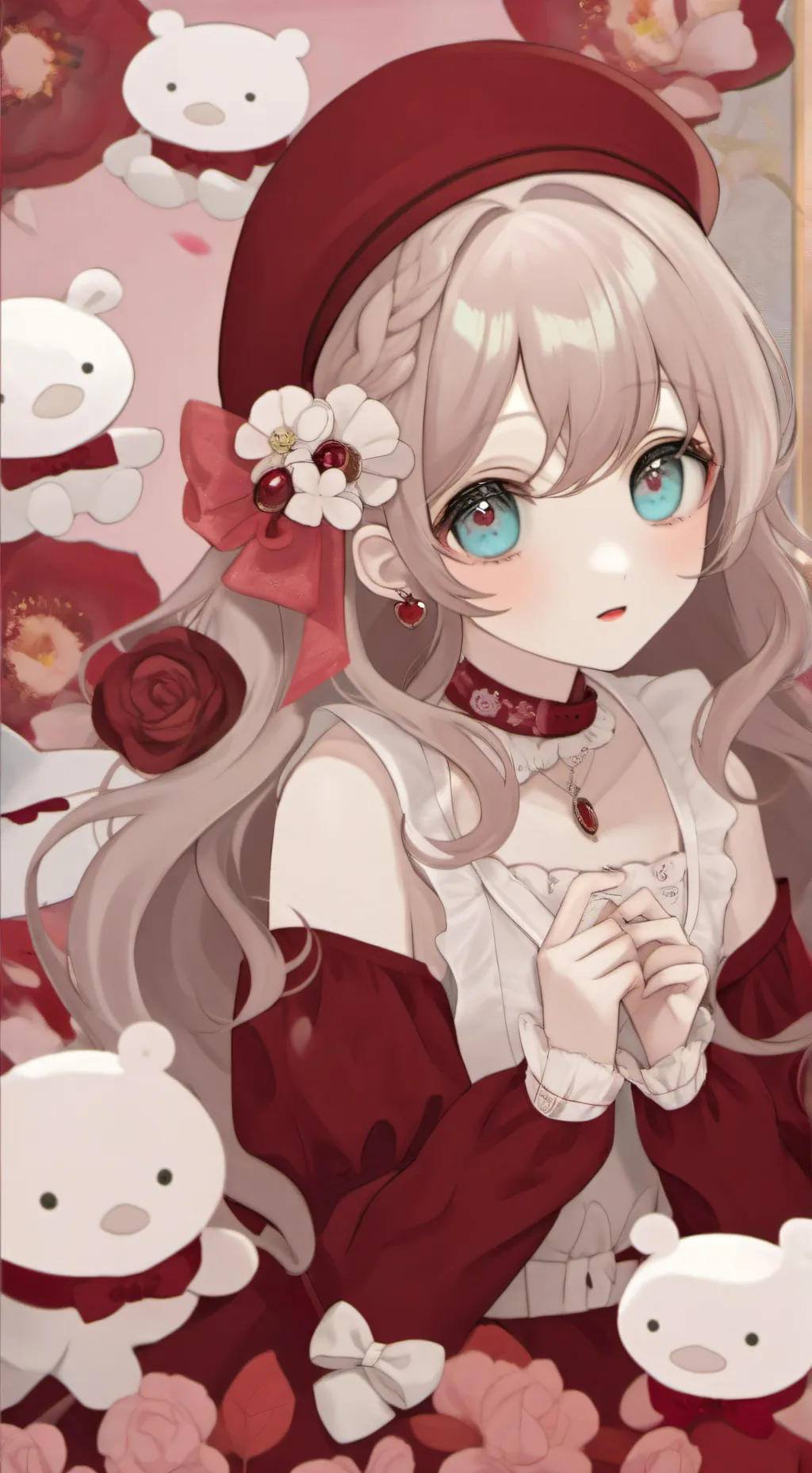 ai character: ♡Аки и Лис♡ background