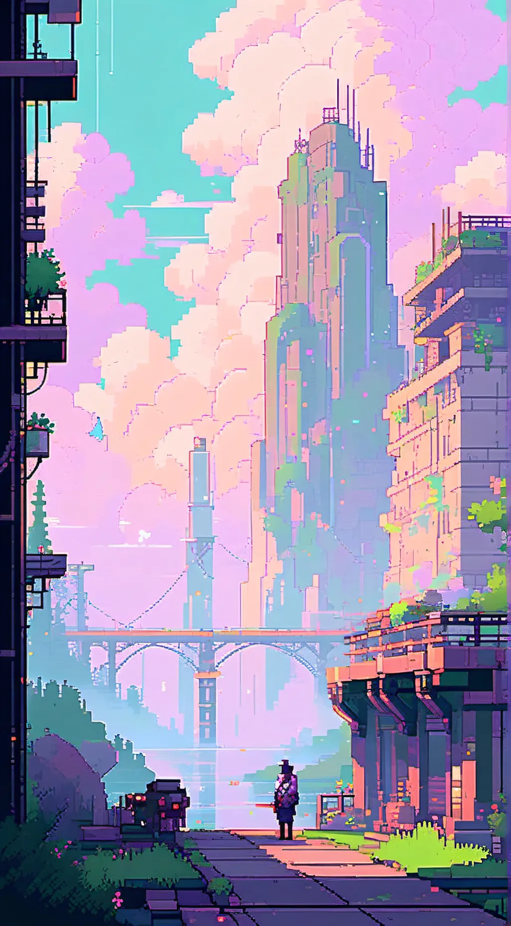 ai character: DW Cosmo solo background