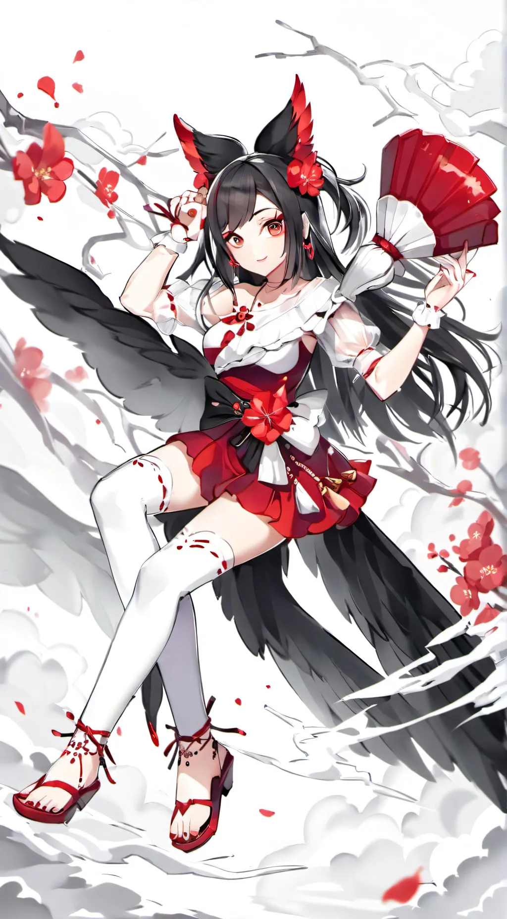 ai character: Aphmau  background