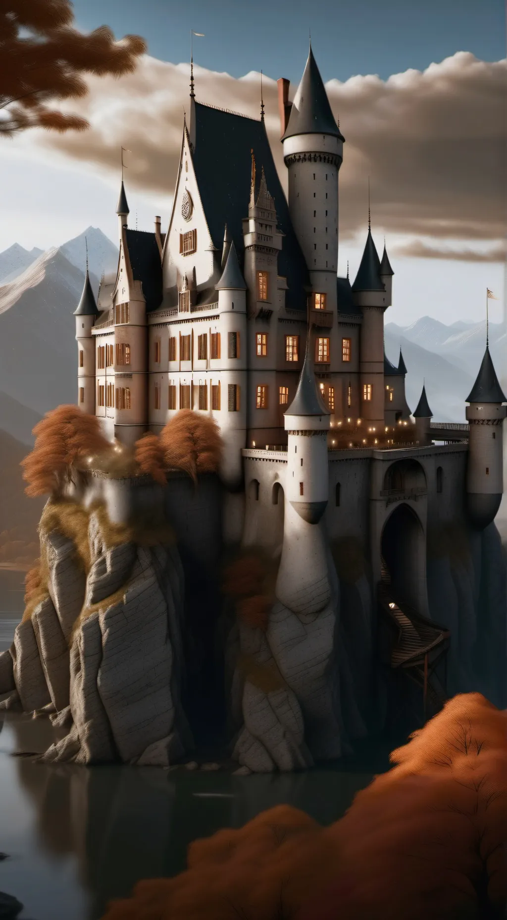 ai character: Poudlard background